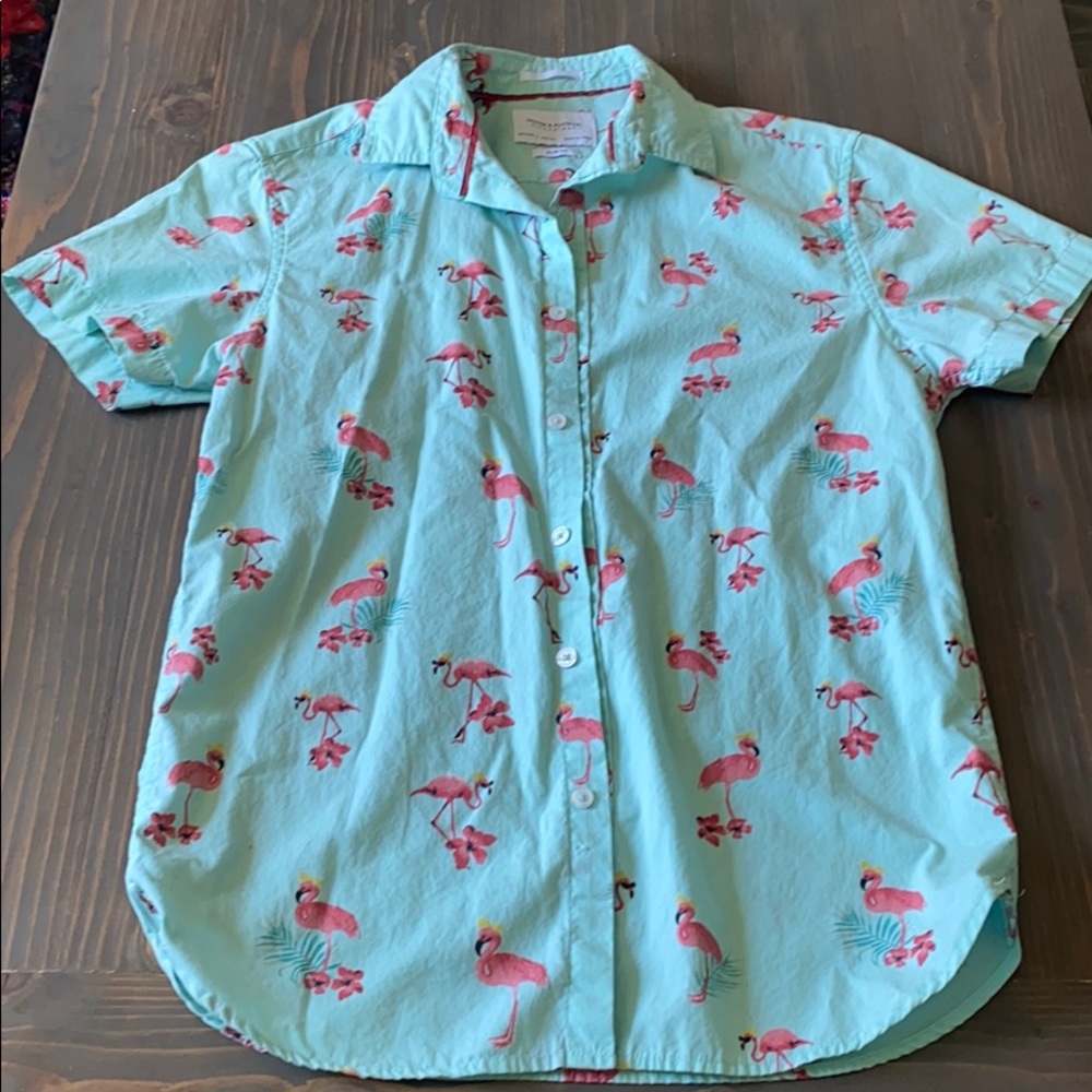 Flamingo button up
